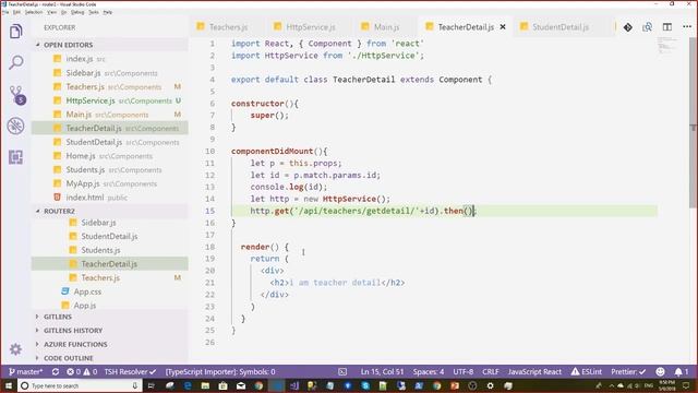 (Bangla) ASP.NET Core and ReactJS B1 : C 16.3 Get Detail смотреть онлайн