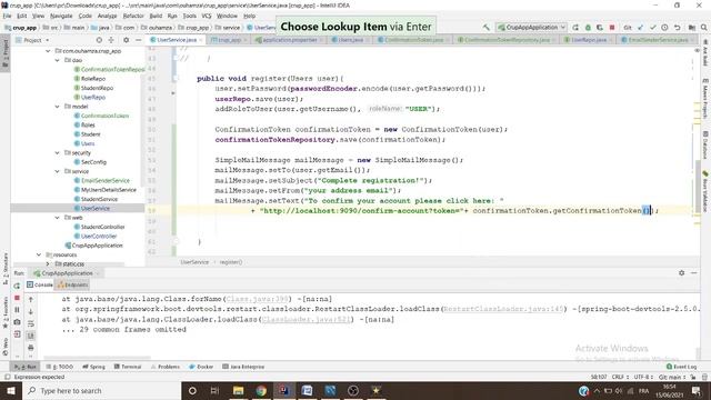PART 13 - Spring boot crud with thymeleaf - Email verification registration ? смотреть онлайн