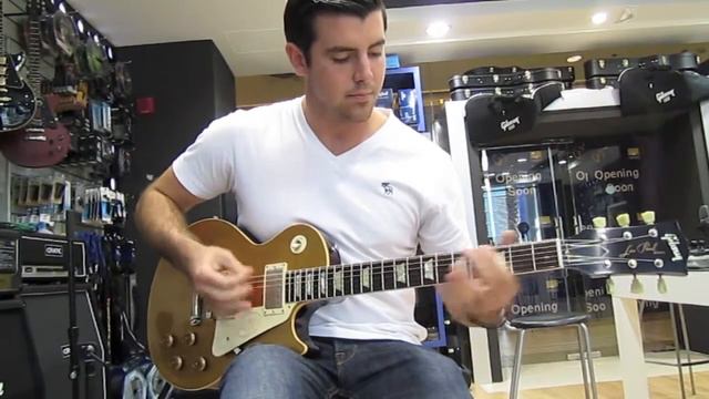 Gibson Custom Shop Les Paul 1957 Reissue Gold Top @ Melody House UAE смотреть онлайн