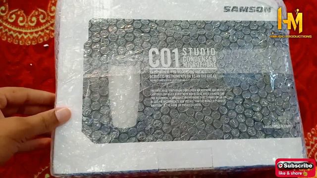 Samson C01 Condenser microphone | Unboxing- in Hindi | With our Studio Tour | Himusic Productions | смотреть онлайн