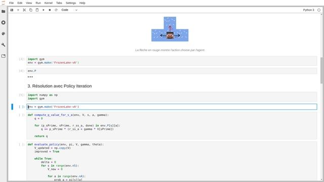 RL + Python #4 : Frozen Lake et environnements Gym (OpenAI) смотреть онлайн