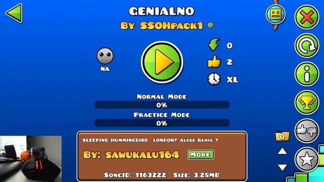 Geometry Dash Пытаюсь пройти Nine Circles смотреть онлайн