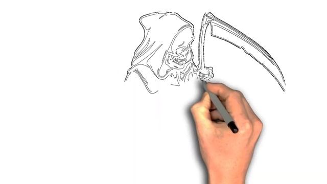 How To Draw Skull Sketch In PC смотреть онлайн