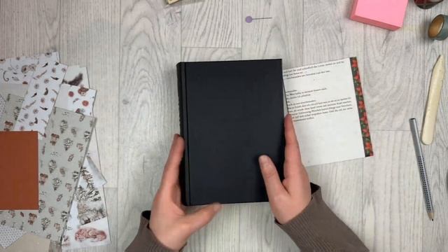 Buchdoppelseite Mit Action Papier Sets Gestalten || Altered Book || Tutorial || Craft With Me || #0