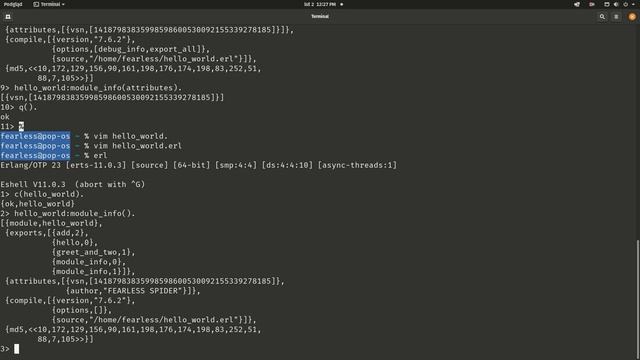 Erlang Session E02S01 - Modules