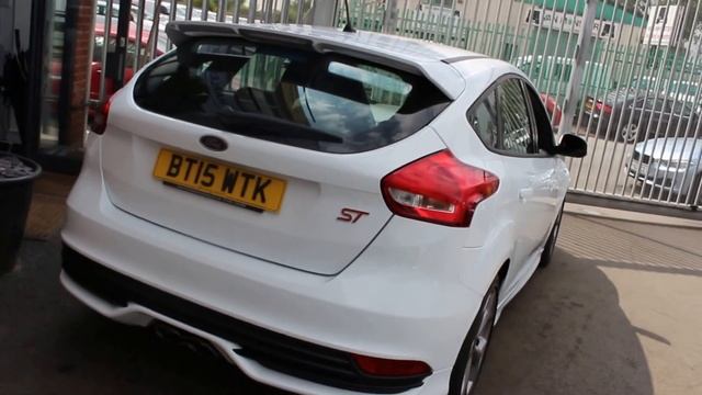 Ford Focus ST-1 TDCI Finished In Frozen White At Rix Motor Company смотреть онлайн