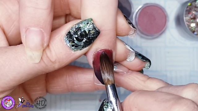 Quick Salon Redesign | Acrylic Overlay | Acrylic Ombre | Glitter Nails смотреть онлайн