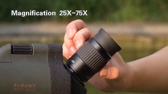 Telescope 25-75x70 MAK Spotting Scope Zoom Monocular powerful binoculars FMC Lens BAK4 Prism смотреть онлайн
