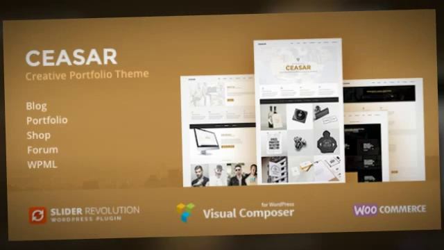 Ceasar - Multipurpose Portfolio WordPress Theme смотреть онлайн