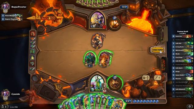 Hearthstone - Gold Farming Episode 13 - Low Rank Wild (20) - Jade Druid смотреть онлайн