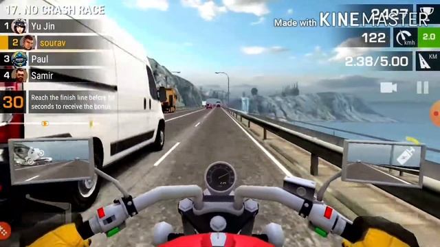 Driving the fastest bike in Traffic rider.. #Kawasaki ninja h2r bike racing in Moto fever game.... смотреть онлайн