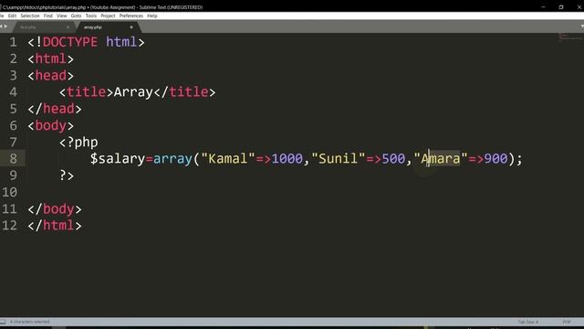 Php Sinhala By ChamiViews Part 23 - Associative Arrays смотреть онлайн