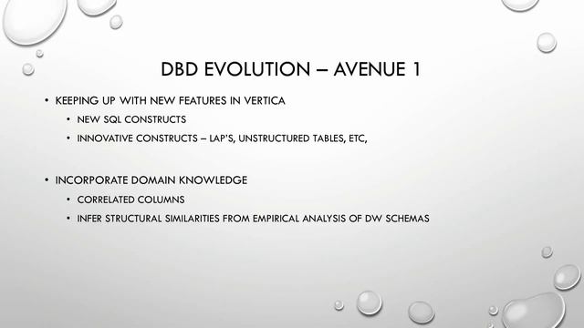 DBD: An Automated Design Tool for Vertica смотреть онлайн