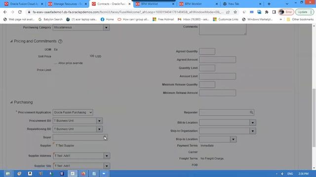 Oracle Cloud Contract Purchase Agreement смотреть онлайн