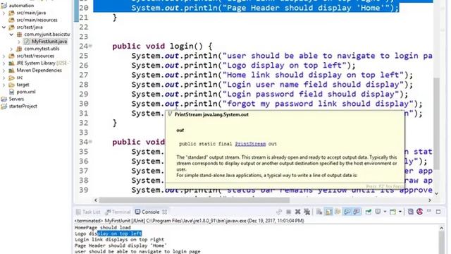 Selenium JUnit Testing & Exercising For Very Beginners смотреть онлайн