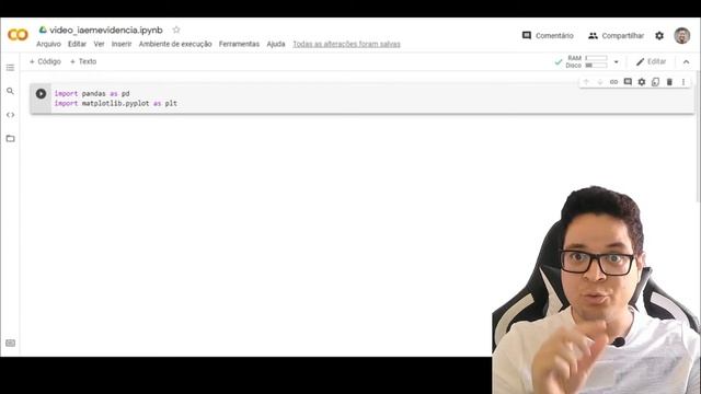 COMO USAR O GOOGLE COLAB EM ANÁLISE DE DADOS COM PYTHON смотреть онлайн