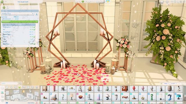 Cheers 2 Us Wedding Venue 💍🥂 | NO CC | The Sims 4 Speed Build смотреть онлайн