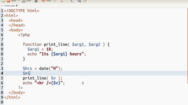 User-defined Functions in PHP смотреть онлайн