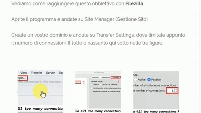 421 FTP Too Many Connection come risolvere con Filezilla смотреть онлайн