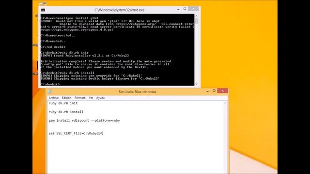 RUBY GEMS Fix Error: Could not find a valid gem смотреть онлайн
