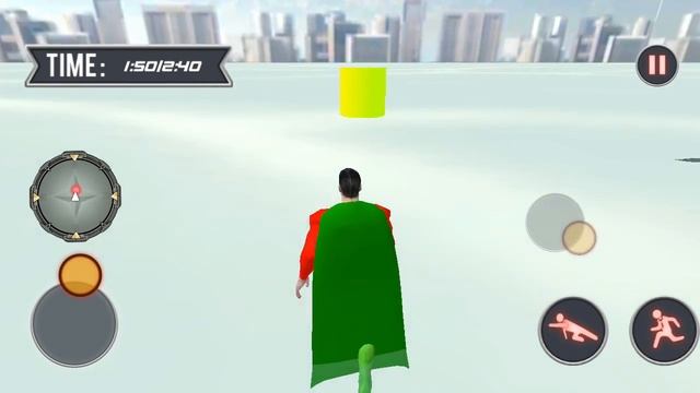 ► Grand Flying Superhero Robot City Rescue Mission - Android Gameplay смотреть онлайн