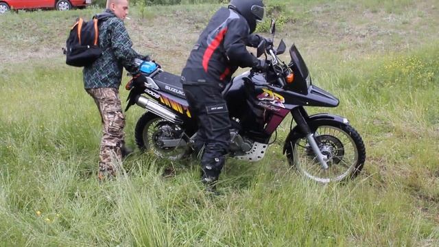 SUZUKI DR 800 BIG  - Myjemy DR - Motorcycle Wash