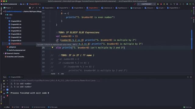 Kotlin Fundamental 009: When Expressions смотреть онлайн