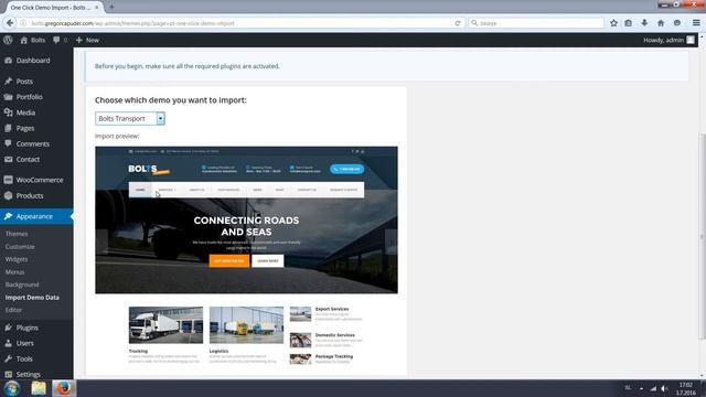 Bolts WordPress Theme - Setup Guide