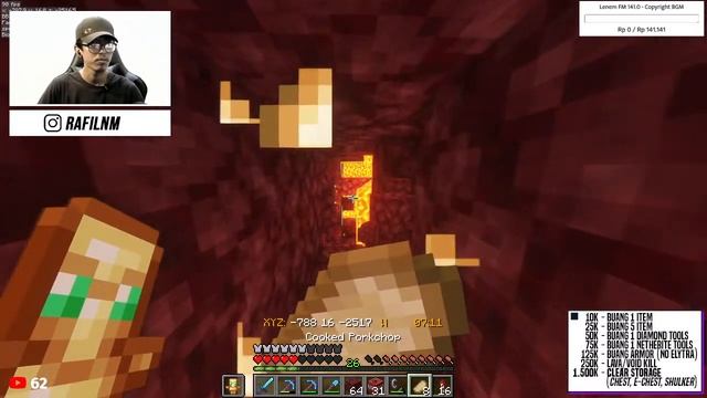 DAY 6500 - 101 dari 164 NETHERITE BLOCKS sudah terkumpul, kita lanjut! (RE-STREAM) смотреть онлайн