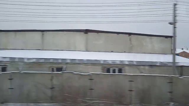 Поездка на электропоезде Ласточка Тольятти - Самара смотреть онлайн