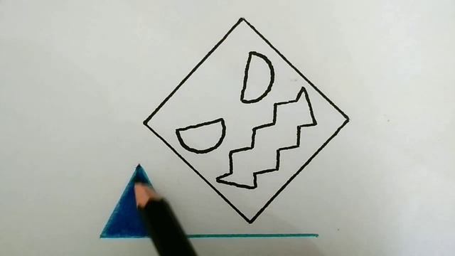 How to Draw Geometry Dash SubZero Logo смотреть онлайн