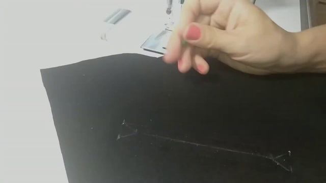 Прорезной карман С ЛИСТОЧКОЙ в брюках смотреть онлайн