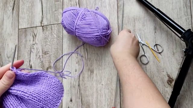 снуд для ребенка. снуд резинкой 1х1. учимся вязать шарф спицами вместе смотреть онлайн