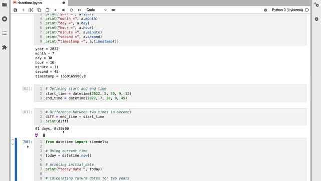 Datetime Module in Python смотреть онлайн