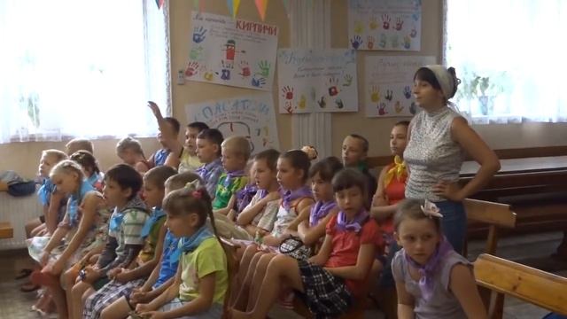 Детский Христианский лагерь 2014. Сценка 