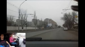 Вождение,дорога от МЭО ГИБДД, Астрахань