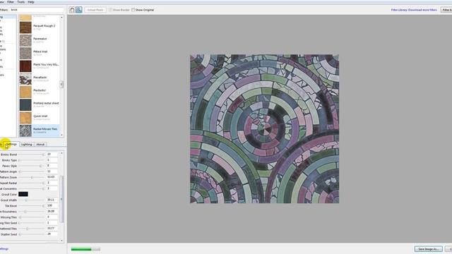 7. Creating texture from presets, part one. смотреть онлайн