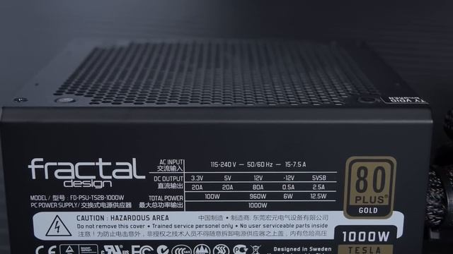 Fractal Design Power Supplies: 750W Integra, 1000W Tesla, 1000W Newton смотреть онлайн