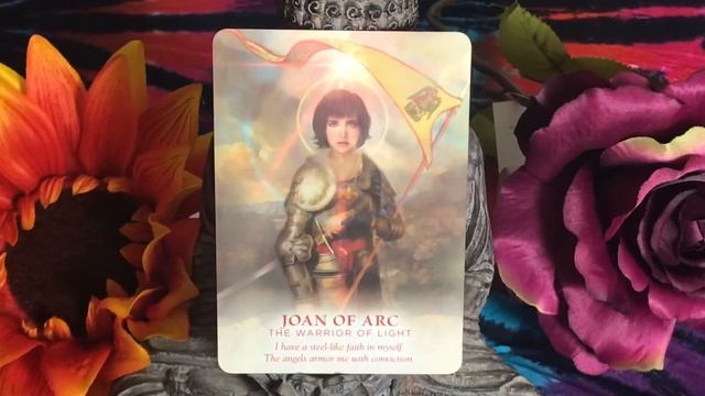 Joan Of Arc-The Divine Feminine Oracle Guidebook Tutorial смотреть онлайн