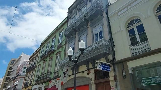 SPAIN TRAVEL. GRAN CANARIA. TRIANA Las Palmas De Gran Canaria. Остров Гран Канария. Лас Пальмас