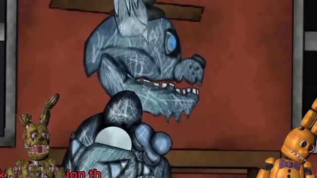 FNAF Springtrap ANIMATIONS REACT with Spring Bonnie смотреть онлайн