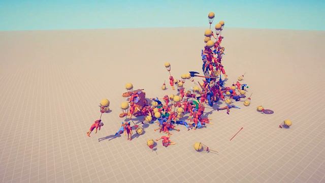 MYSTERIOUS GIFT BOX vs 60X EVERY UNIT | Totally Accurate Battle Simulator TABS