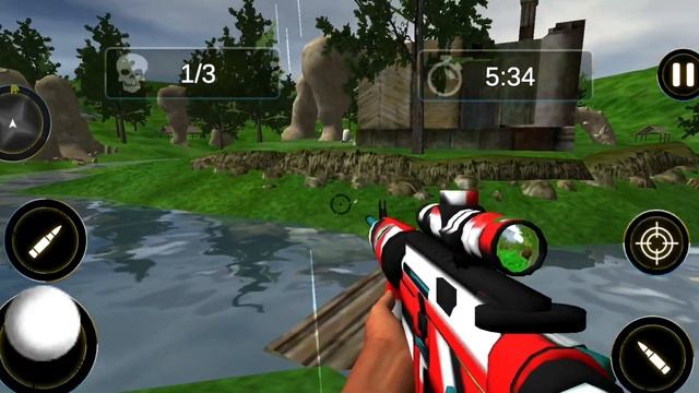 Best Dino Games - Wild Dino Hunting Free Games Android Gameplay смотреть онлайн