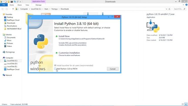 Install python in windows 8 (64 bit) смотреть онлайн