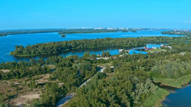 Коса на жилом массиве Красный Камень, Днепр Как выглядит "краснокаменская коса" с высоты смотреть онлайн