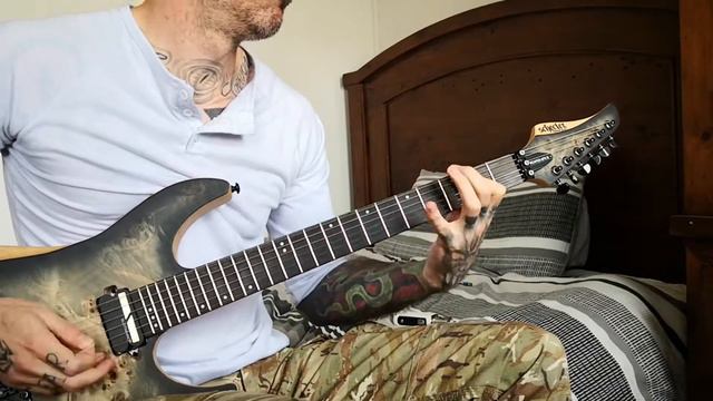 Schecter Reaper 6 FR S and Boss GT 1000 with Choptones patch смотреть онлайн