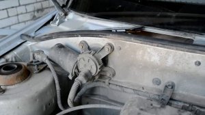 Hyundai Accent 2. Замена трапеции дворников