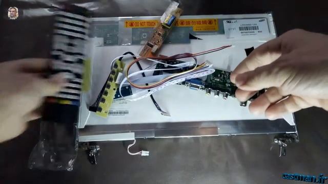 Utiliser l’écran LCD d’un ordinateur portable HS avec un kit contrôleur LUA63A82 смотреть онлайн
