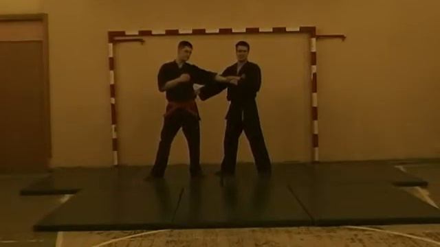 КЛУБ РУКОПАШНОГО БОЯ ВИТЯЗЬ 8 разряд ч23 приемы наотмаш и прямой в ноги смотреть онлайн