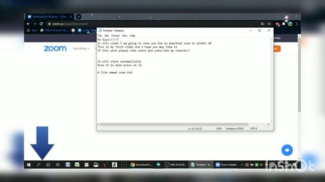 How to download zoom in windows 10| Easiest way| смотреть онлайн